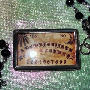 Victorian Moon / Ouiji Board Necklace